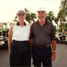 1990 - New members of the PGA golf club in Florida
