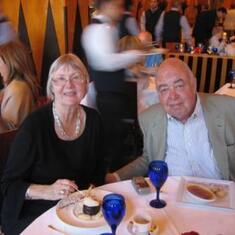 2008 - 55th Wedding Anniversary dinner in Las Vegas