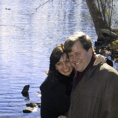 Thanksgiving 2003, Haverford College duck pond