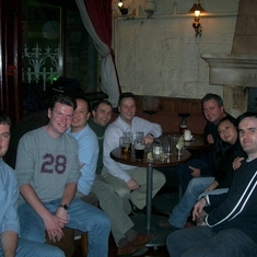 Philo with the old Berlitz gang back in 2003 at a Christmas get together