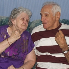 This is my favourite picture of Gramma & Grampa!