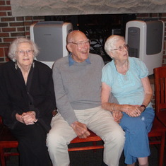 with Ned & Alberta Lauterbach, August 2011