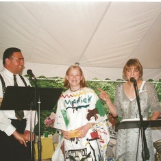 FSS graduation '95 with Marieke