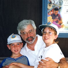 June 1998 - with Matthieu and Jennifer