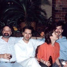 with the Phoenix crew at WGI Champsionships, Dayton, Ohio, April 1988