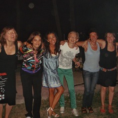 gran fiesta en la Belmonta con casi todas las primas juntas :)
