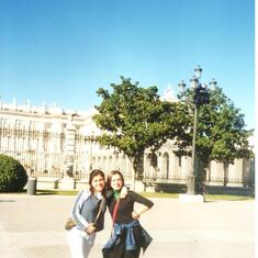 Madrid. Con Eva Checa y Conchi Martínez de Tejada