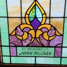 Memorial to John Pilcher, Walthill Church
