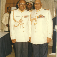 With Chief Of Air Staff, 1991