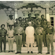 During a trip with Prime Minster Morarji Desai