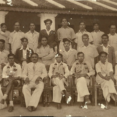 PVS Sundaram 1st row 3rd from left
