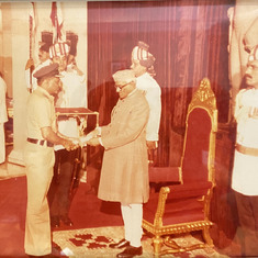 1982- Photo taken by me in the Durbar Hall of the Rashtrapathi Bhawan, New Delhi