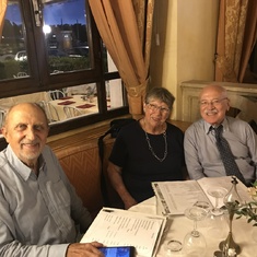 Dinner with Benedetto Scimemi and Ambrogio Fassina - Padua Italy, Oct 2019