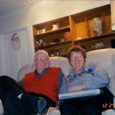Polly and Bill; Christmas 1999