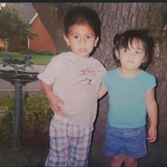 Ponce and cousin cameron exactly 1 year apart. 3/11/04 & 3/11/05 always been so much bigger than her