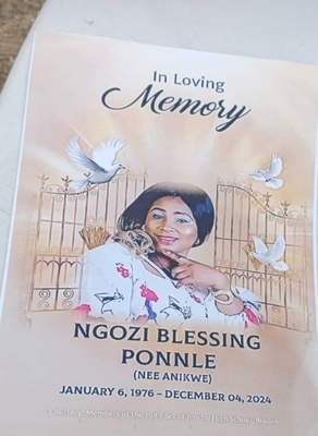 Ponle Ngozi Blessing