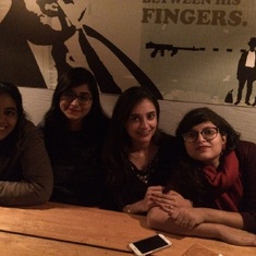 With some of the Hachette gang (Sohini, Suhani, Nupur) 