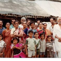 Bondalkunta family in 1982.