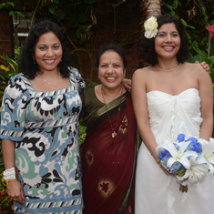 At Harita & Scott's wedding in June 2012 in Key West, FL