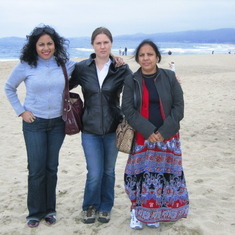 Sangeeta, Elitsa, & Mom in San Francisco 2006