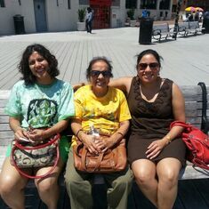 Amma, Sangeeta and me