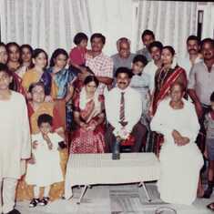 Murali mama's wedding - a big family presence in this pic!