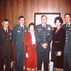 1984 Ankara; General and Mrs. Anson and LTC and Mrs. Preston Hughes