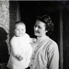 Judy, march 1957, 8 months