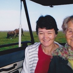 Mum, Nan & elephants