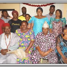 Big D's Family and junior Osiako Julius Banji's Family