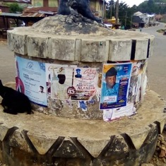 Placements of banners & posters around Ogori/Magongo LGA
