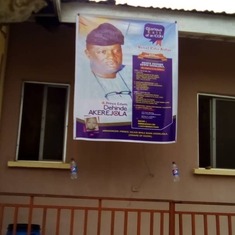 Placements of banners & posters around Ogori/Magongo LGA