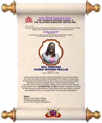 Gloria Ekpenyong Offiong
