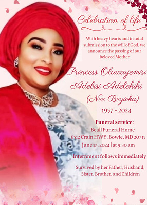 Princess Oluwayemisi Adebisi Adelokiki