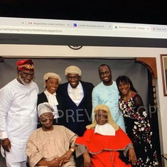 Dad with Femi, Bimpe and children to mark Paul & Rere’s call to bar 2016