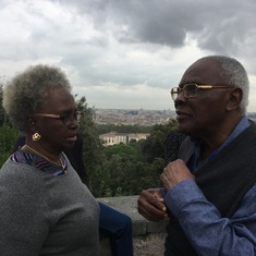 In Italy during our October 2018 Cruise celebrating Dad’s 87th