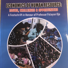 Collection of articles/essays in his honour by Economics Dept University of Lagos