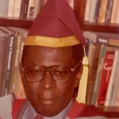 Daddy as Faculty Dean of Social Science, Unilag, 1986