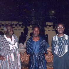 With Prof. Nketia & Prof. Mawere Opoku