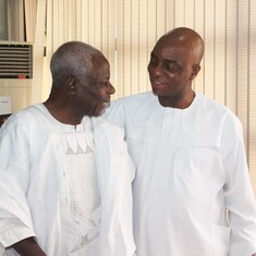 Prof. Ojo and Bishop Oyedepo