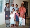 Amandi and his growing family in the early 80s