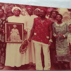 Amandi at his father in-law funeral-1985