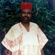 Ugogbuzuo Ochake, the Community leader 