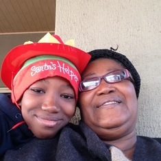 Grandma and I, Christmas 2015