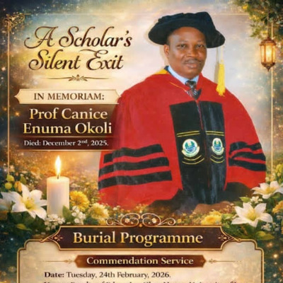 Prof. Canice Enuma Okoli