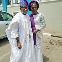 At my niece's Wedding in Ibadan, Oyo State (by Mrs Atilola Akanbi)