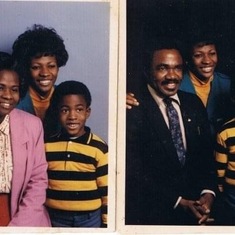 The Kolawole family. 
Ithaca NY. 1990.