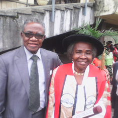 The Nigerian Academy of Letters inducted Mary.