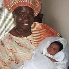 Mary and new granddaughter Jordan Taylor.
Naming ceremony.
Atlanta, GA.
2007.