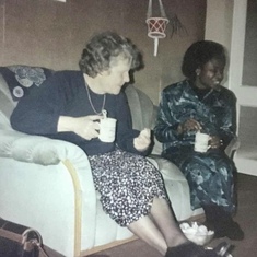 Mary’s high school principal in St. Faith’s, Kaduna.
Her name is Mary Harvey.
Kent, UK. 
1996/97